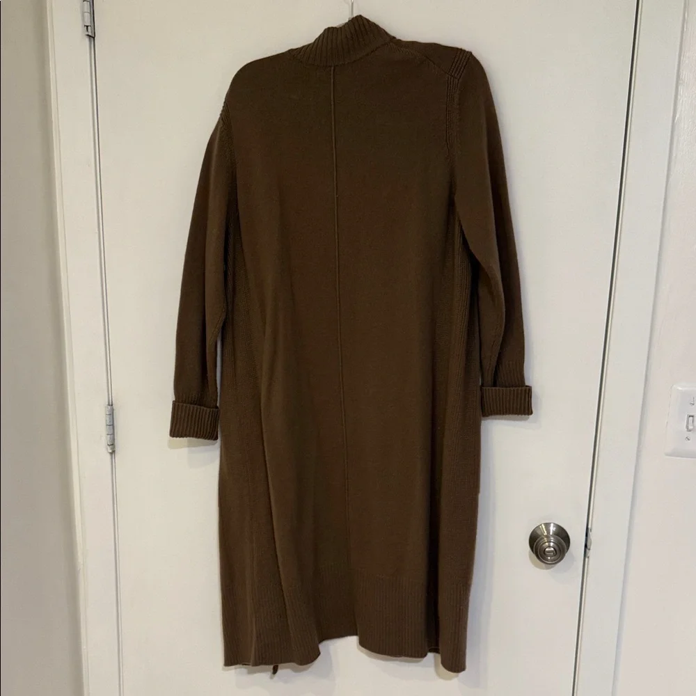 Athleta Tan Ribbed Cardigan - Picture 3 of 3